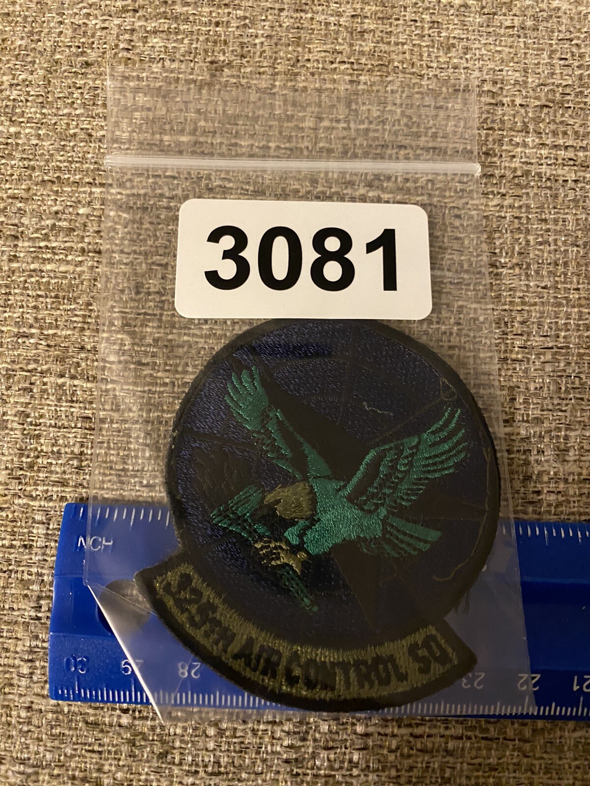 USAF 325th Air Control Squadron Patch Subdued US Air Force SQ INV3081