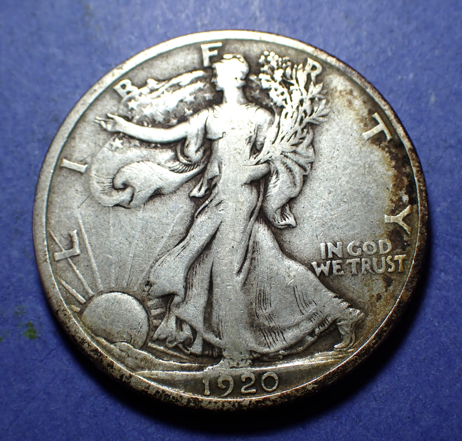1920-D Walking Liberty Half Dollar  Ch. Fine