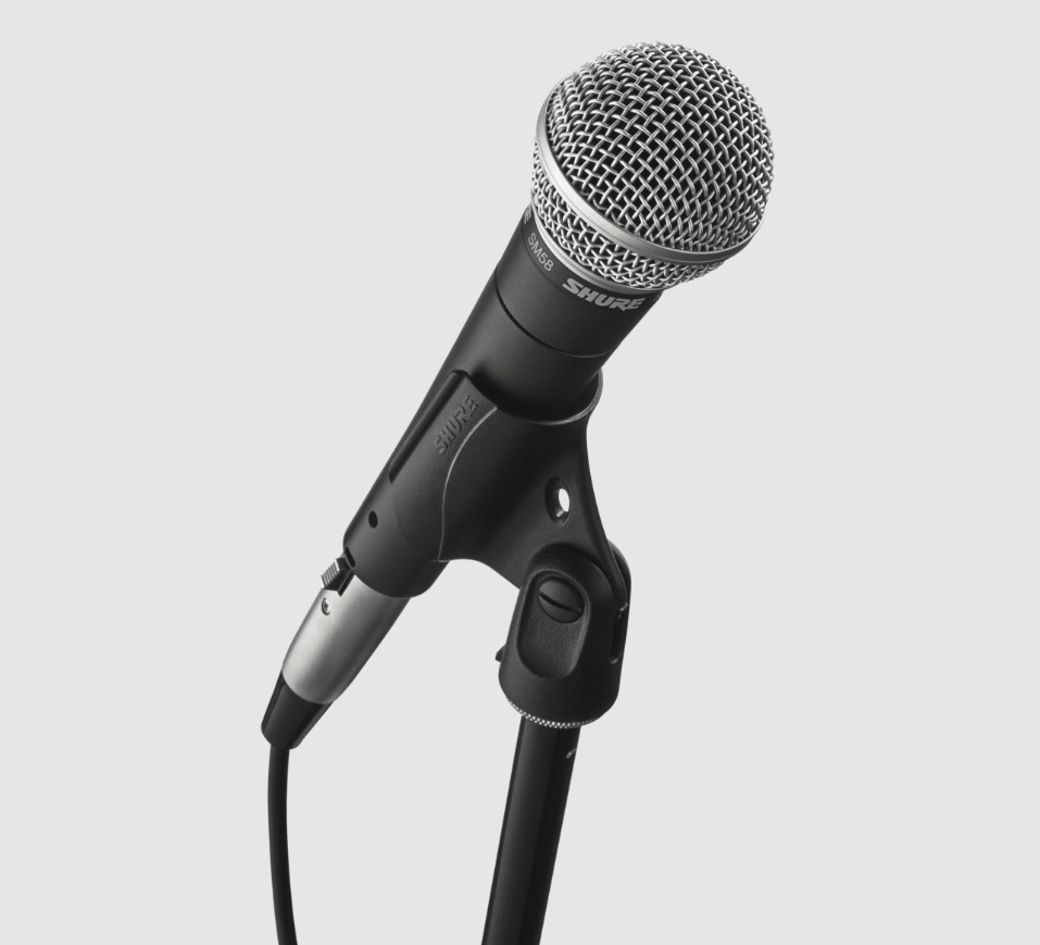 Shure SM58-LC Dynamic Handheld Vocal Microphone