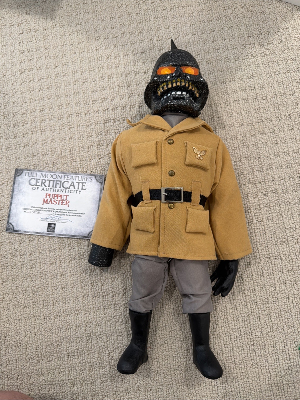 Puppet Master Torch Prop Replica With COA