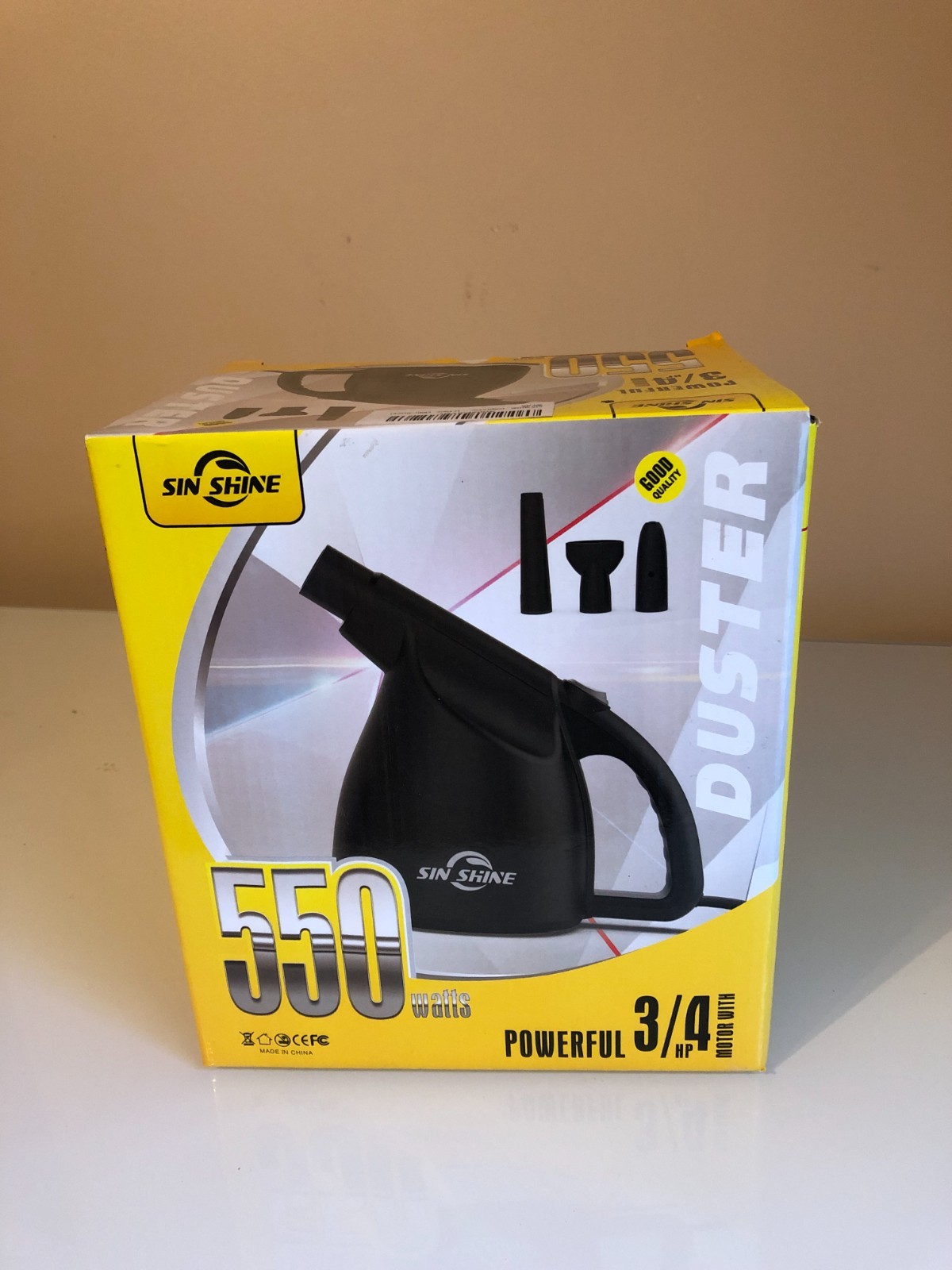 SIN SHINE 550 Watt Powerful Air Duster Dust Blower All-Purpose