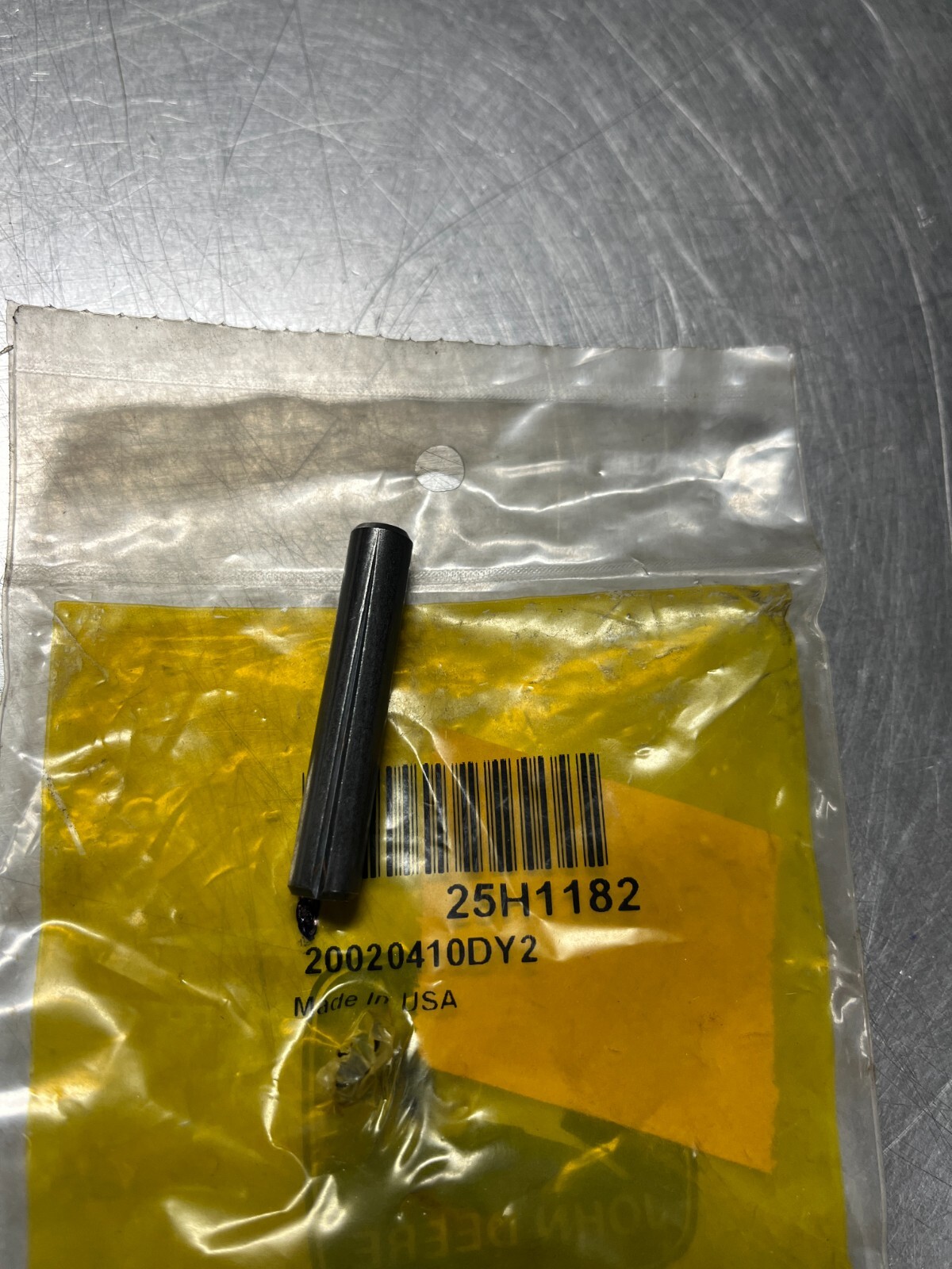 25H1182 Genuine OEM John Deere Groove PIN