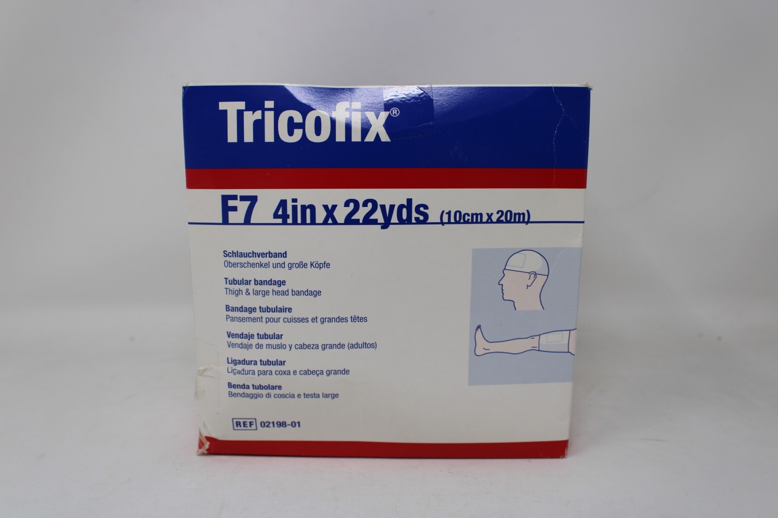 BSN 02198 Tricofix Tubular Bandage 4" x 22 Yds Size F - 1/EA Exp. 5/26