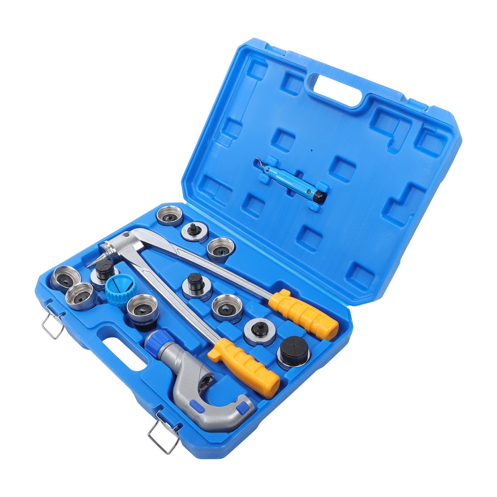 High Quality HVAC Tubing Expander Kit Tube Swaging Set Includes 3/8'' To 1-5/8''
