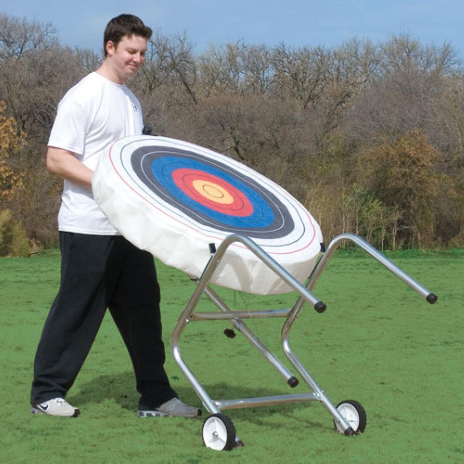 Monster Archery Target Stand for Improved Accuracy and Stability