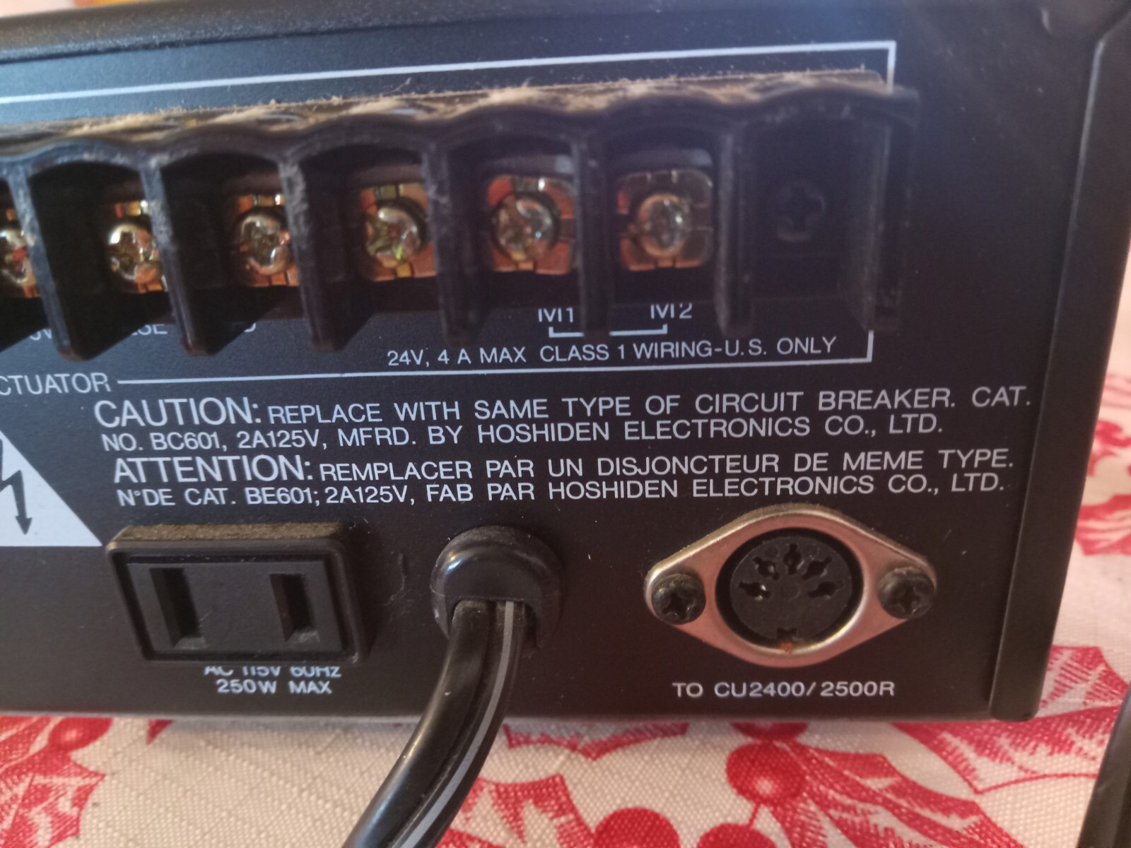 General Instrument 2000PS Antenna Positioner/Actuator Power Supply