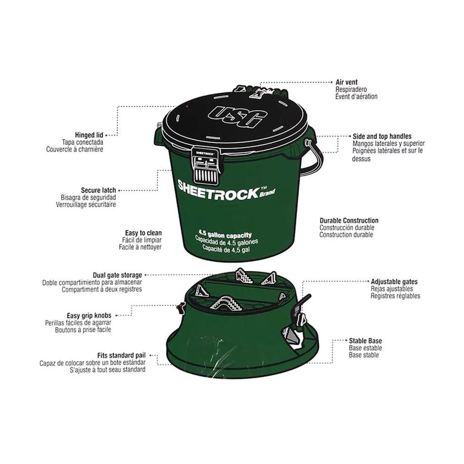 SHEETROCK Brand Corner Bead Hopper 340311