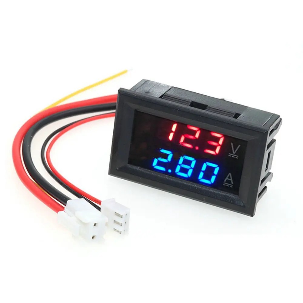 DC 100A 100V Voltmeter Ammeter Volt Amp Meter Voltage Current Tester with Shunt