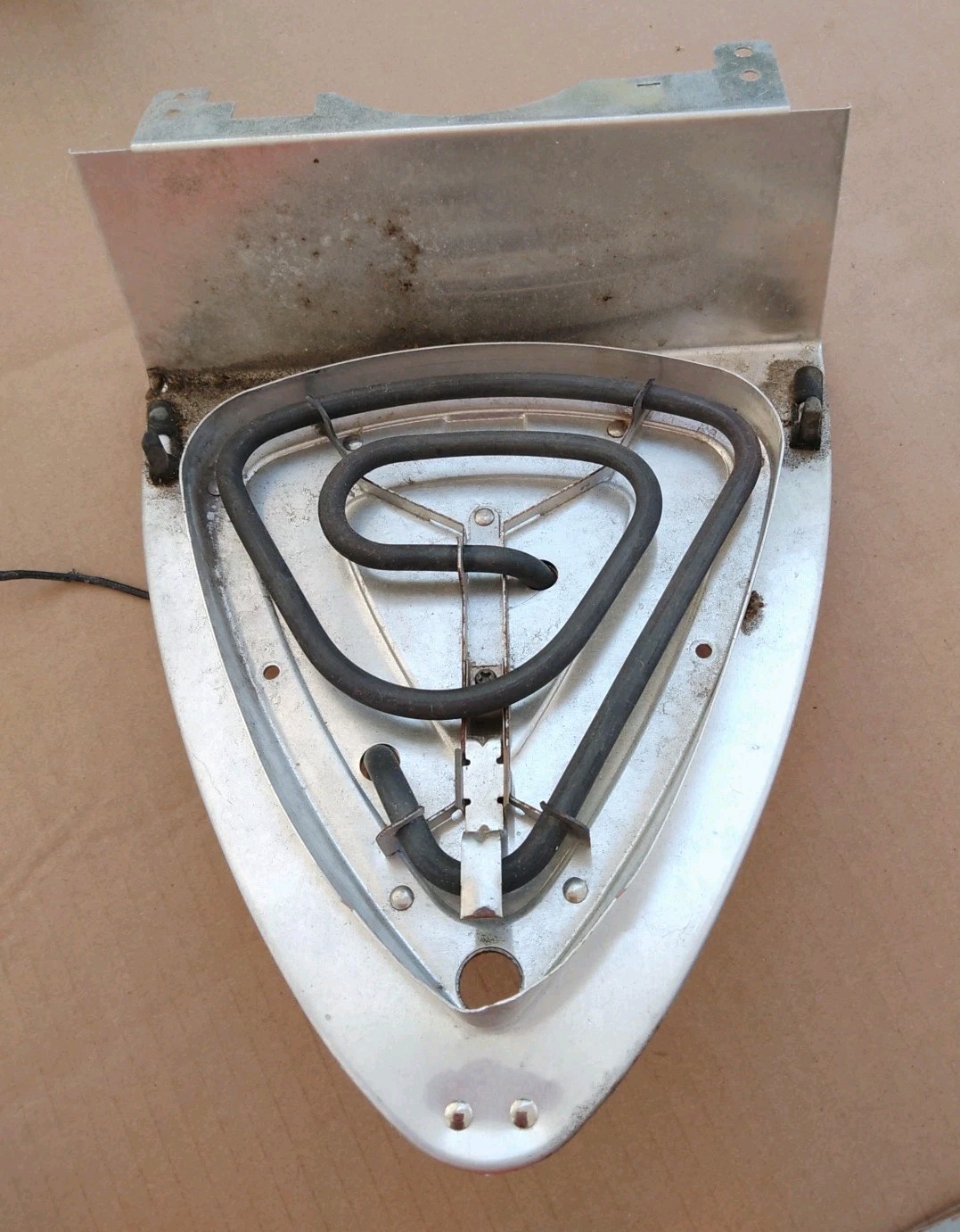 Presto Pizzazz Rotating Pizza Oven Lower Burner Panel Only for MODEL 03430