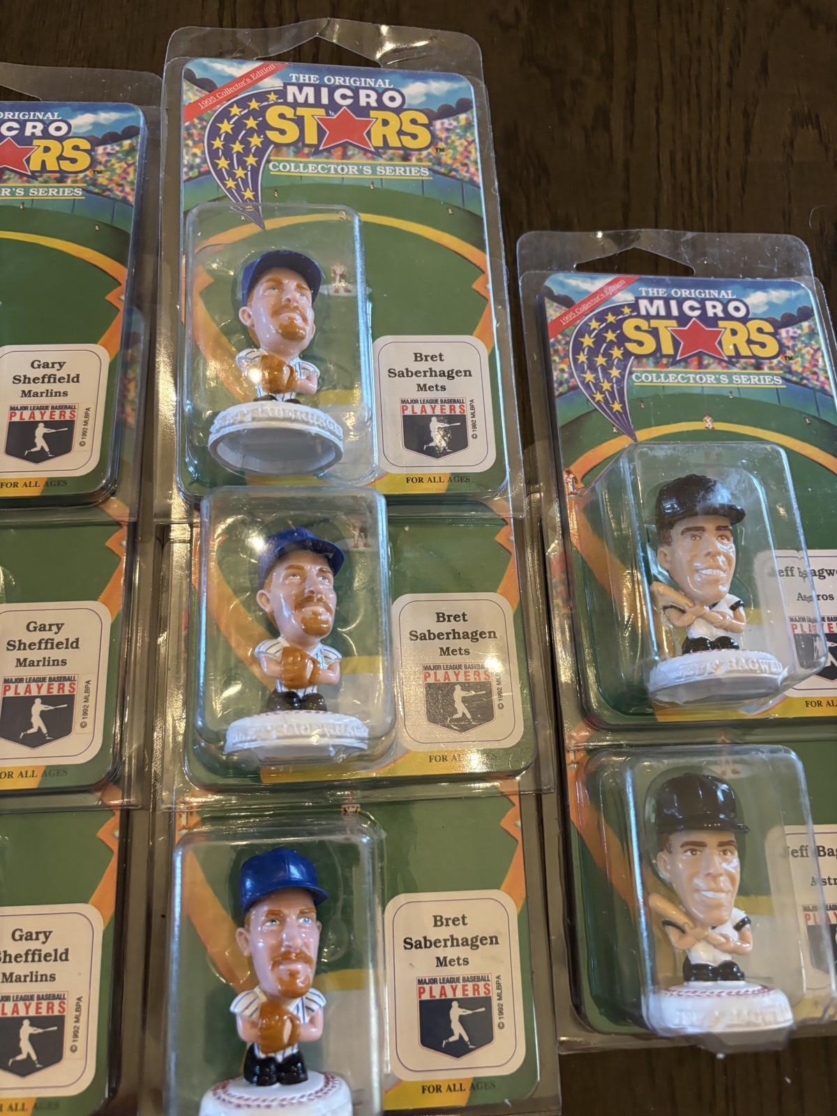 LOT of (12) Micro Stars MLB Figures NEW/Sealed NIP Baseball Wade Boogs & More