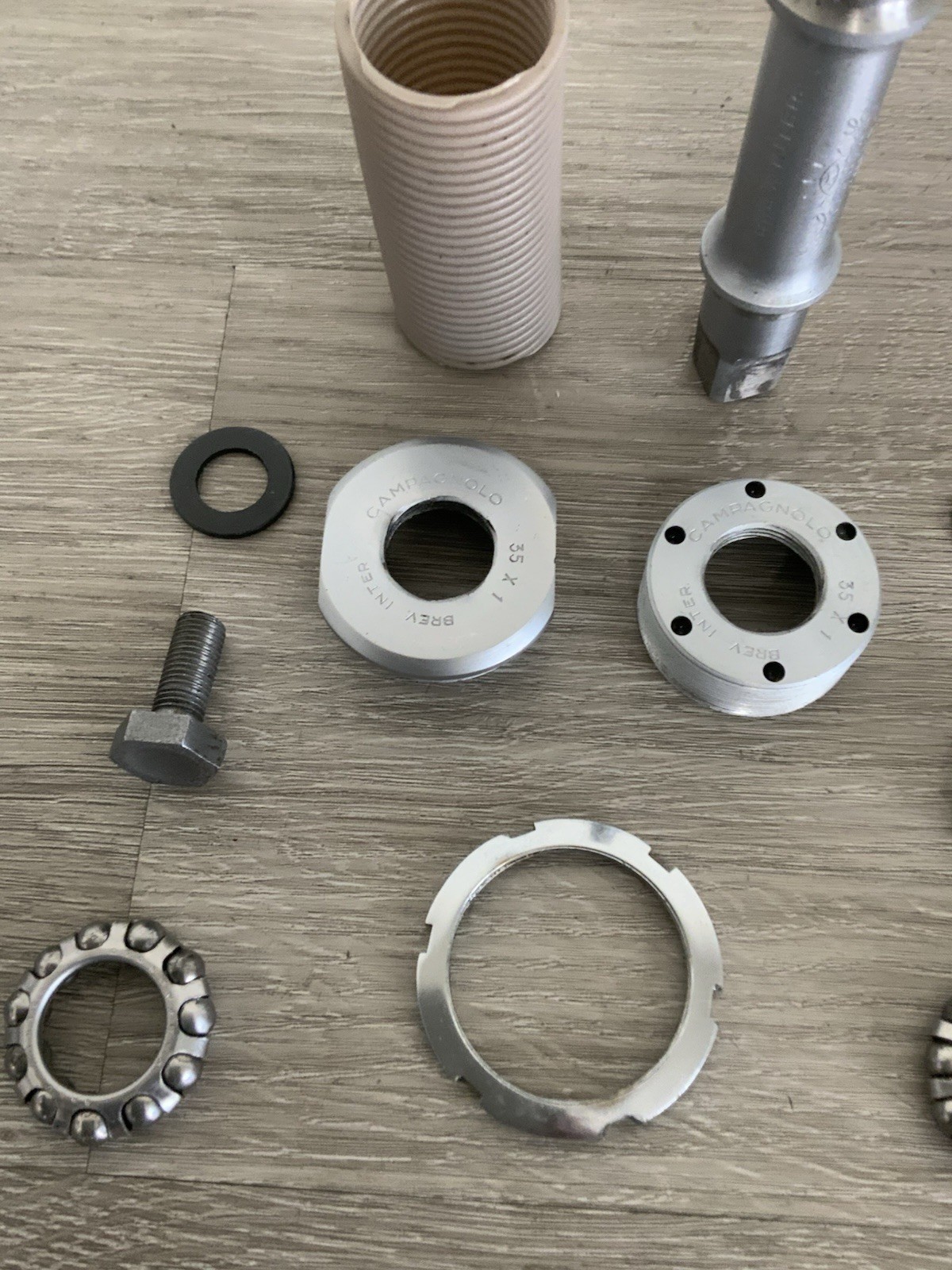CAMPAGNOLO RECORD BOTTOM BRACKET 68-112 MM FRENCH THREADING