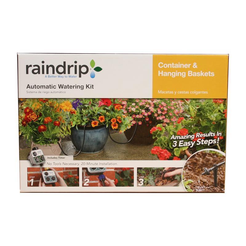 Raindrip R560DP Container & Hanging Basket Automatic Watering Kit with Timer