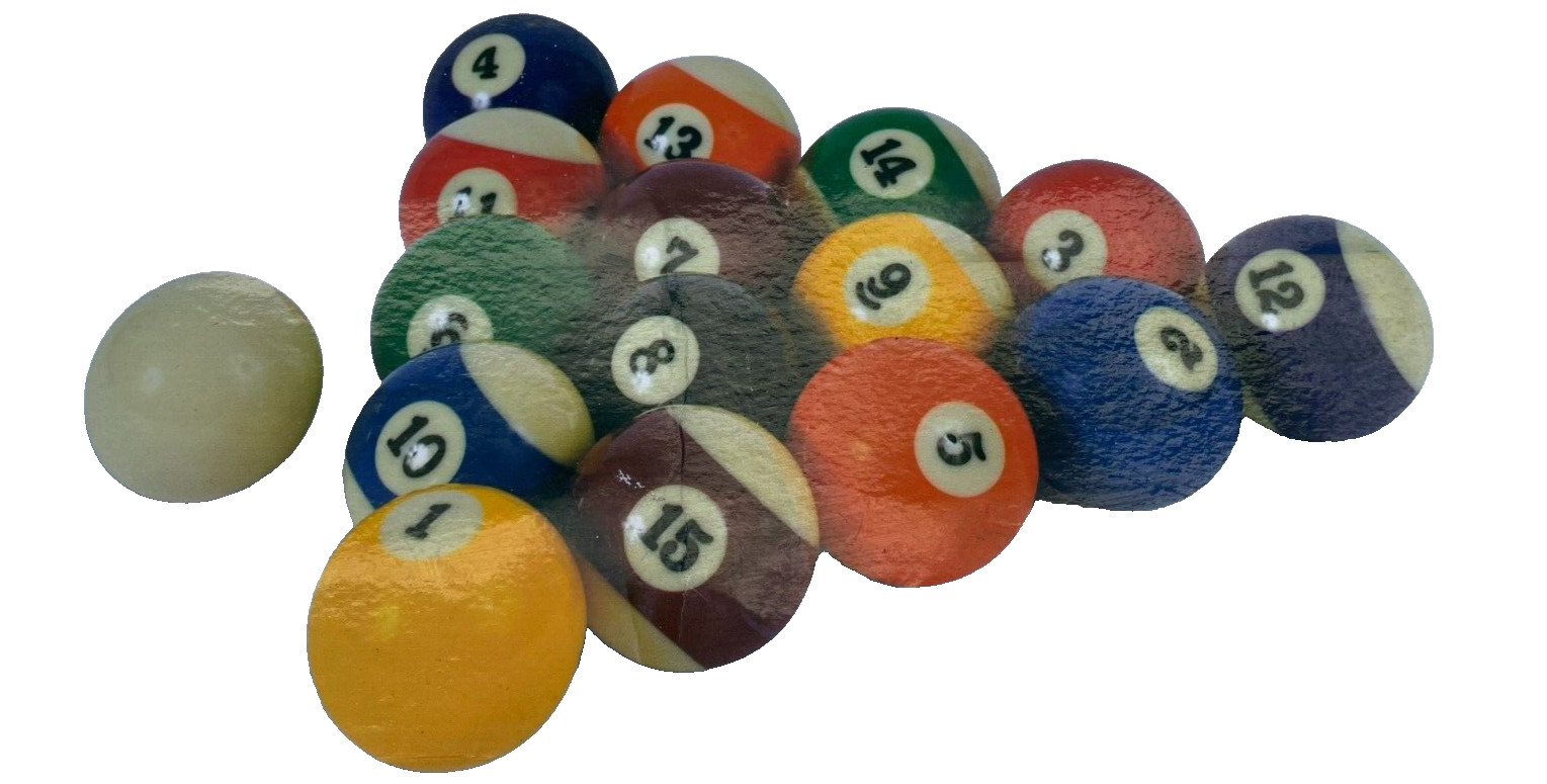 Authentic Classic Sports Billiard Ball Set Official Size Pool