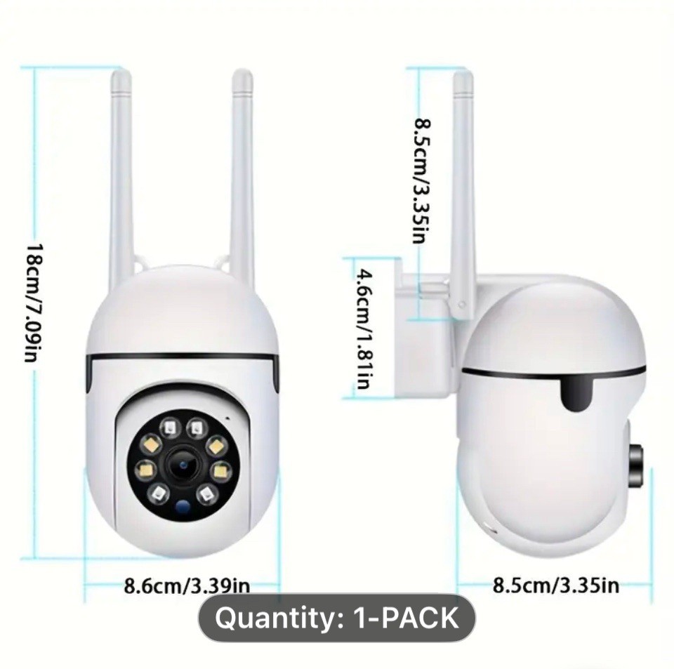 Yi Iot Indoor/Outdoor Security Wi Fi Camera 1080p Single Pack