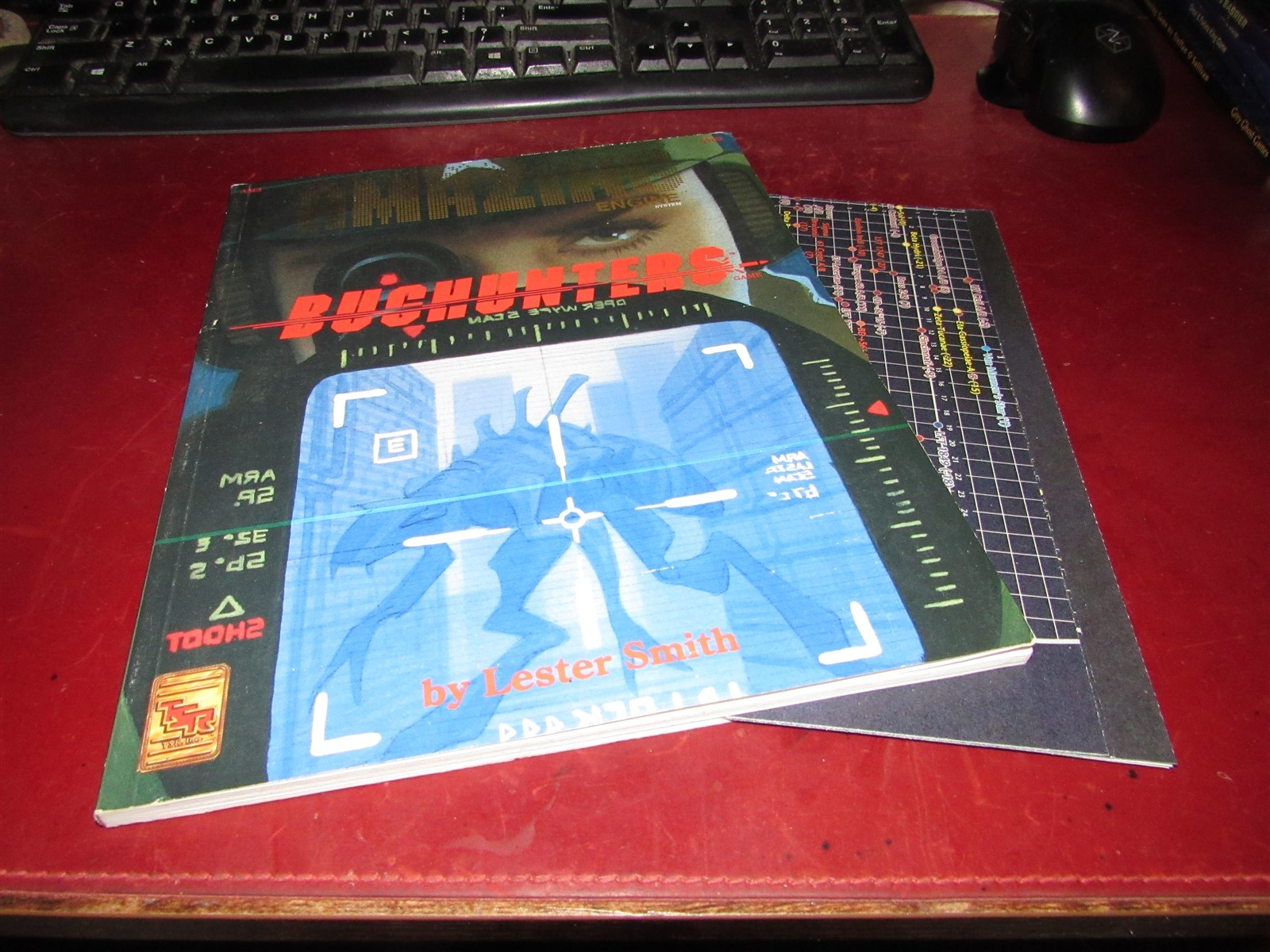 TSR: Amazing Engine: Bughunters Sourcebook with map