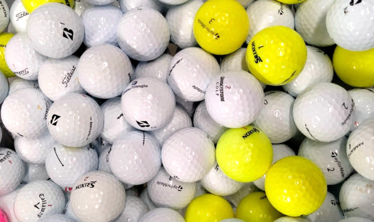 200 Assorted Premium Brand Golf Balls - 2A/3A - Free Shipping