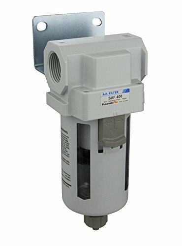 PneumaticPlus Compressed Air Particulate Filter 10 Micron 3/4" NPT SAF400-N06B