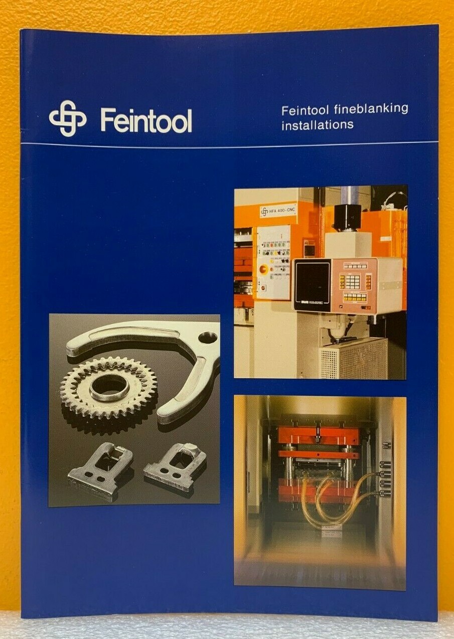 Feintool Equipment Corp. Fineblanking Installations Catalog.