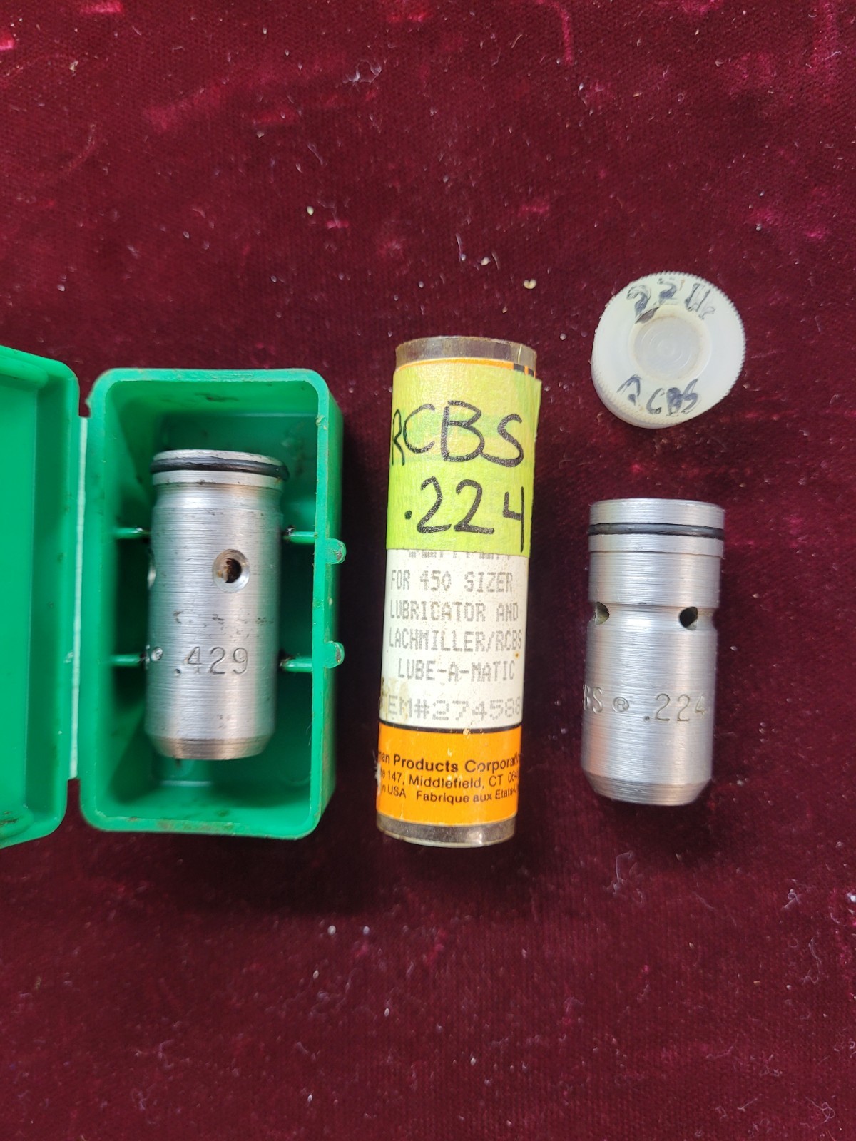 Lyman & RCBS Lube Sizer / Sizing Dies. New & Used Available. Many Sizes!