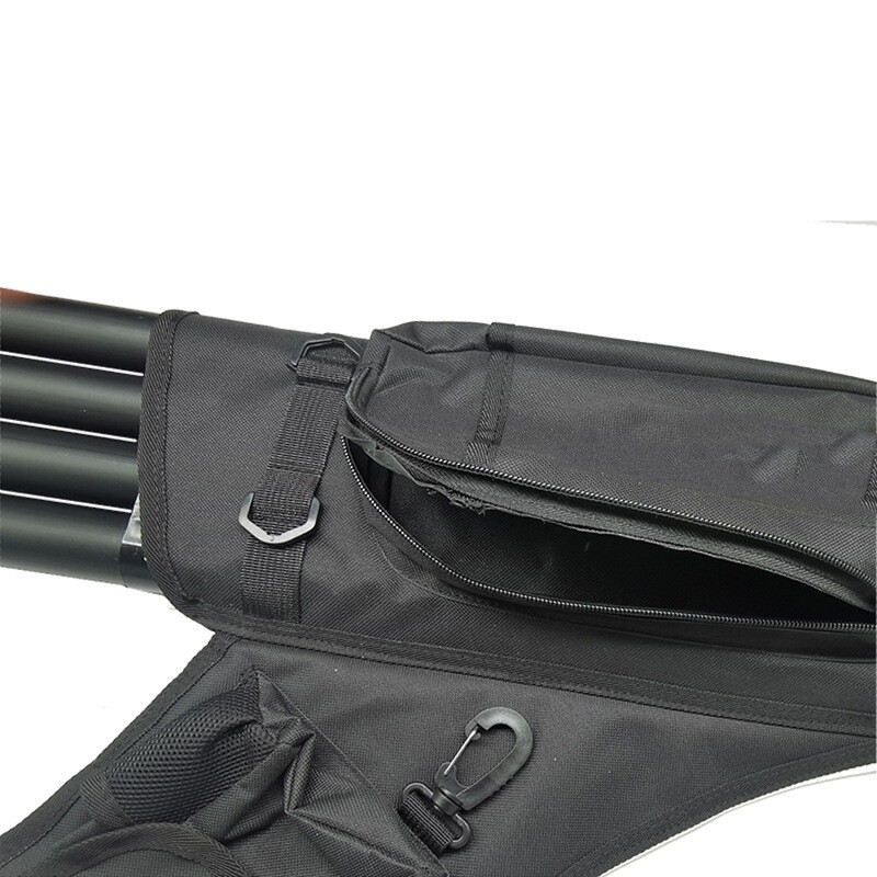 4 Tubes Waist Hip Bag Belt Archery Arrow Quiver Back Pouch Holder Bow Hunting [