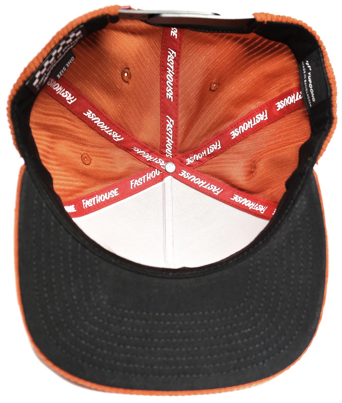 Fasthouse Haste Snapback Hat Rust