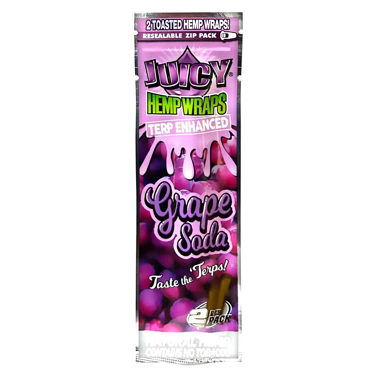 JUICY JAYS WRAPS NEW Grape Soda!  *FREE USA SHIPPING*
