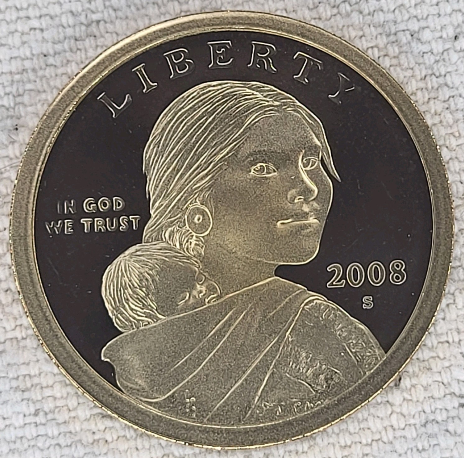 2008-S Native American Dollar Proof DCAM US Mint Coin $1 Sacagawea