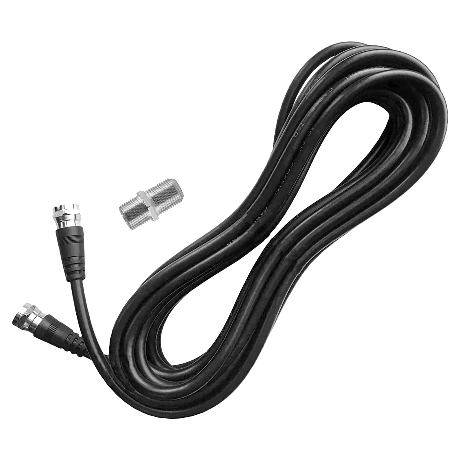 15ft TV Antenna Extension Coaxial Cable for Digital TV
