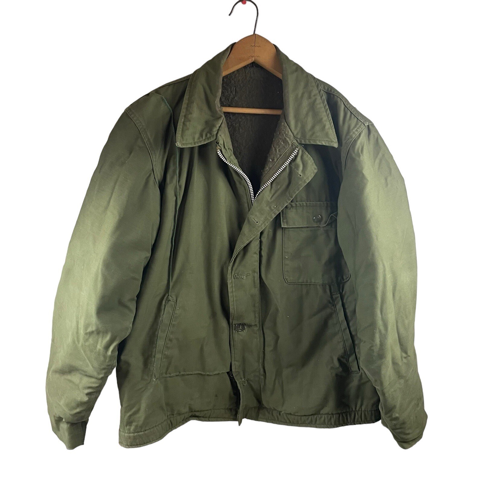 USS Narwhal Navy Heavy Jacket SSN 671 Lined Vintage Military