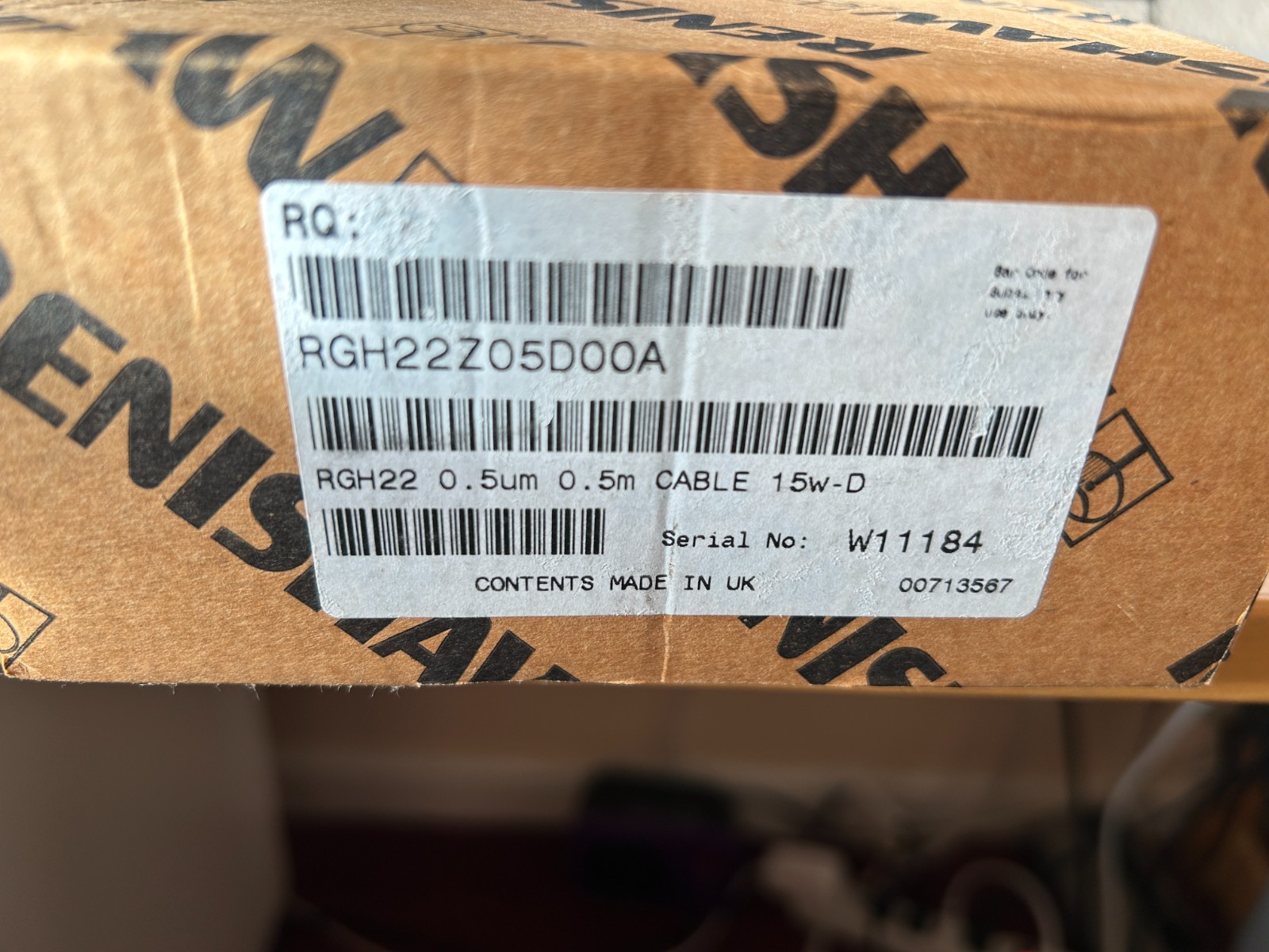 Renishaw RGH22Z05D00A Encoder/Resolver Sensor Switch