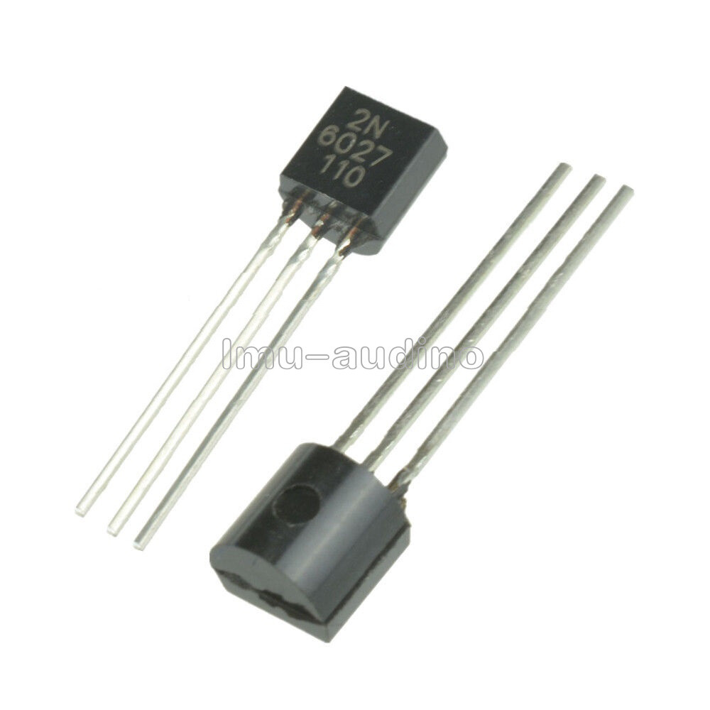 10PCS 2N6027 TRANS PROG UNIJUNCT 40V TO-92 NEW