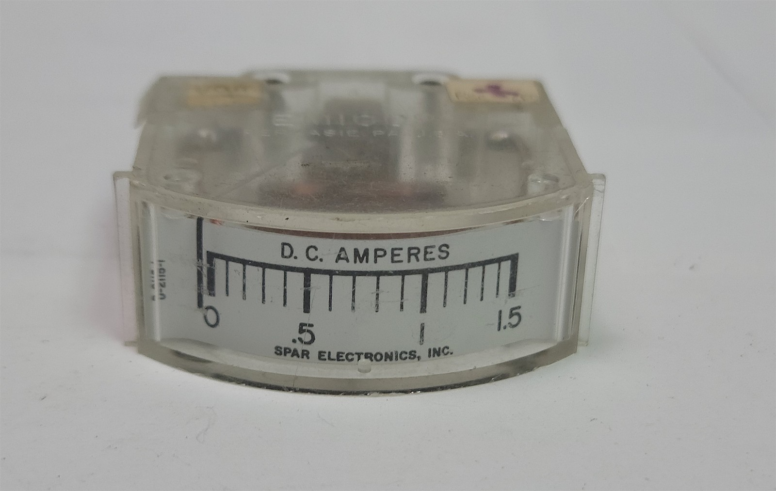 Spar Electronics / Emico 0-2115-1 Mini Panel Meter , 0-1.5 DC Amps