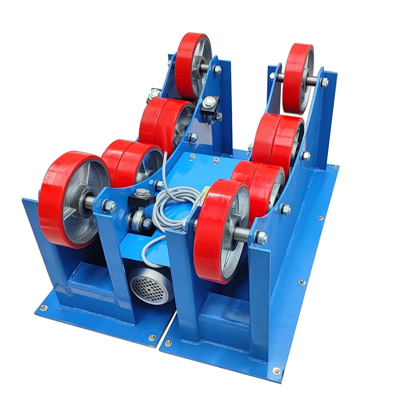 3Ton Welding Turning Roller Four Rubber Wheels Welding Positioner Remote Control