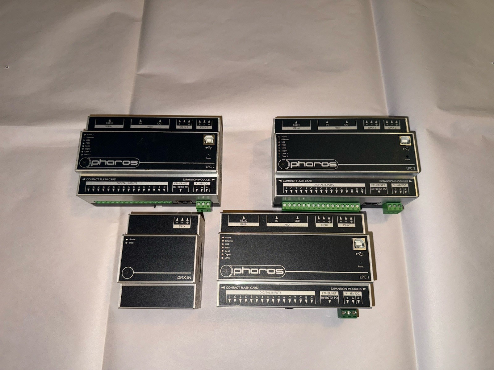 Pharos LPC Lighting Playback Controller LPC1/LPC2 Bundle (READ DESCRIPTION)