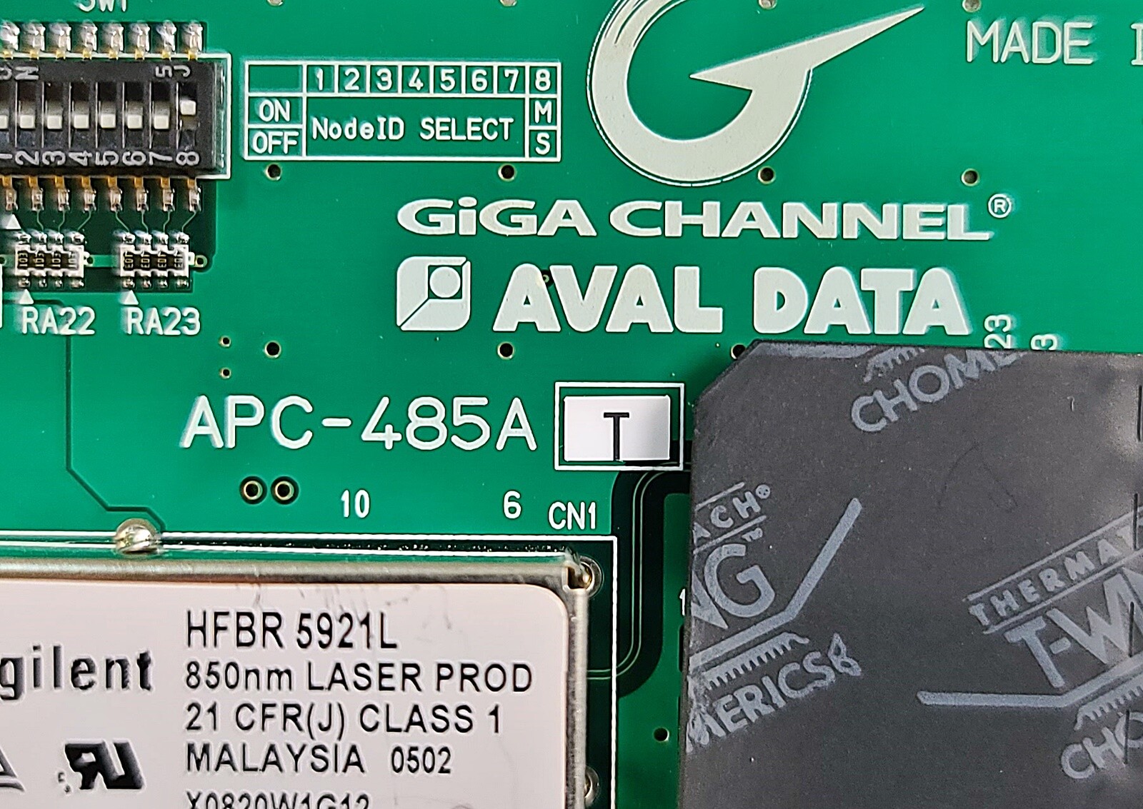 AVAL DATA Giga Channel PCB Board APC-485AT free ship