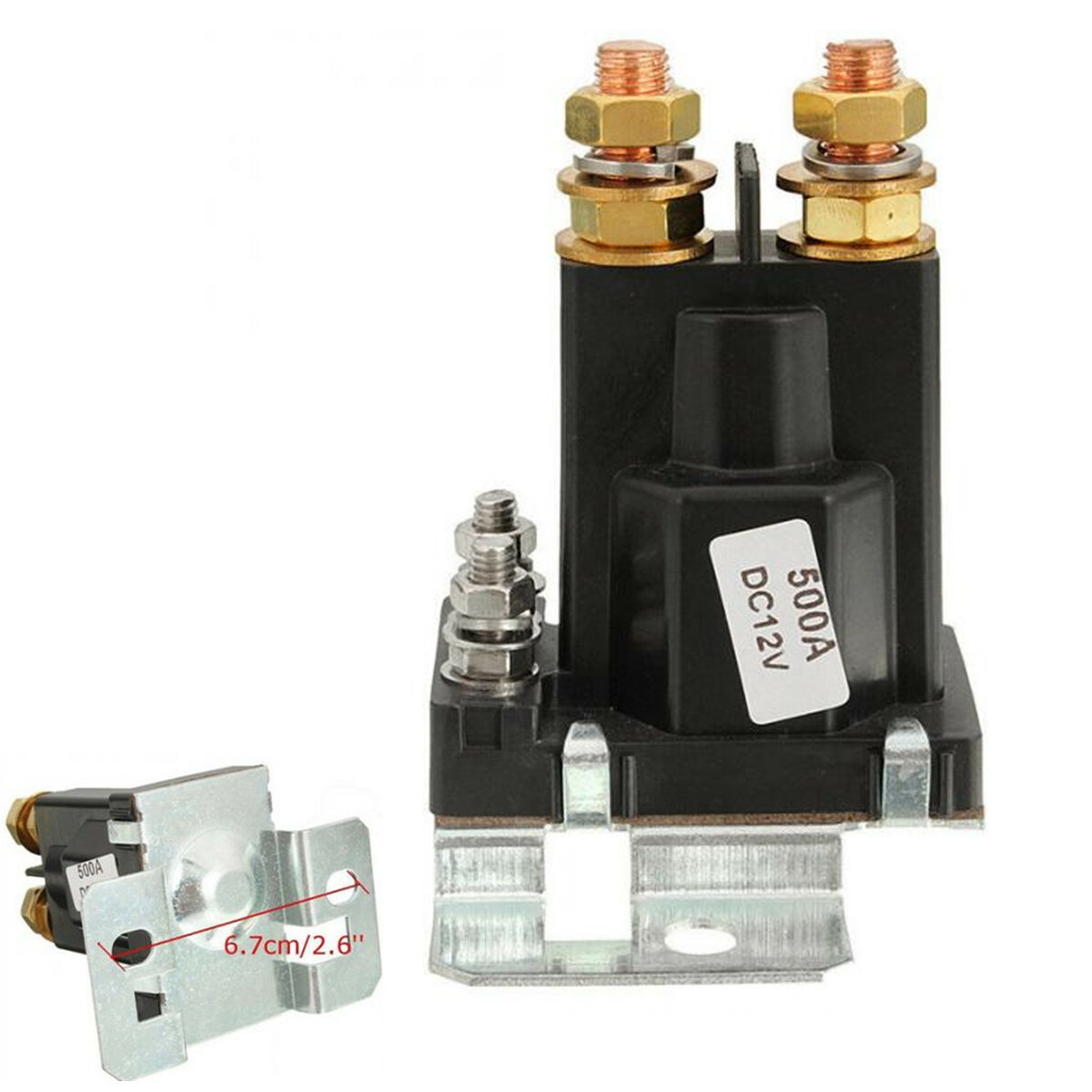 500 Amp Power Relay Battery Isolator High Current Universal 12V Applications