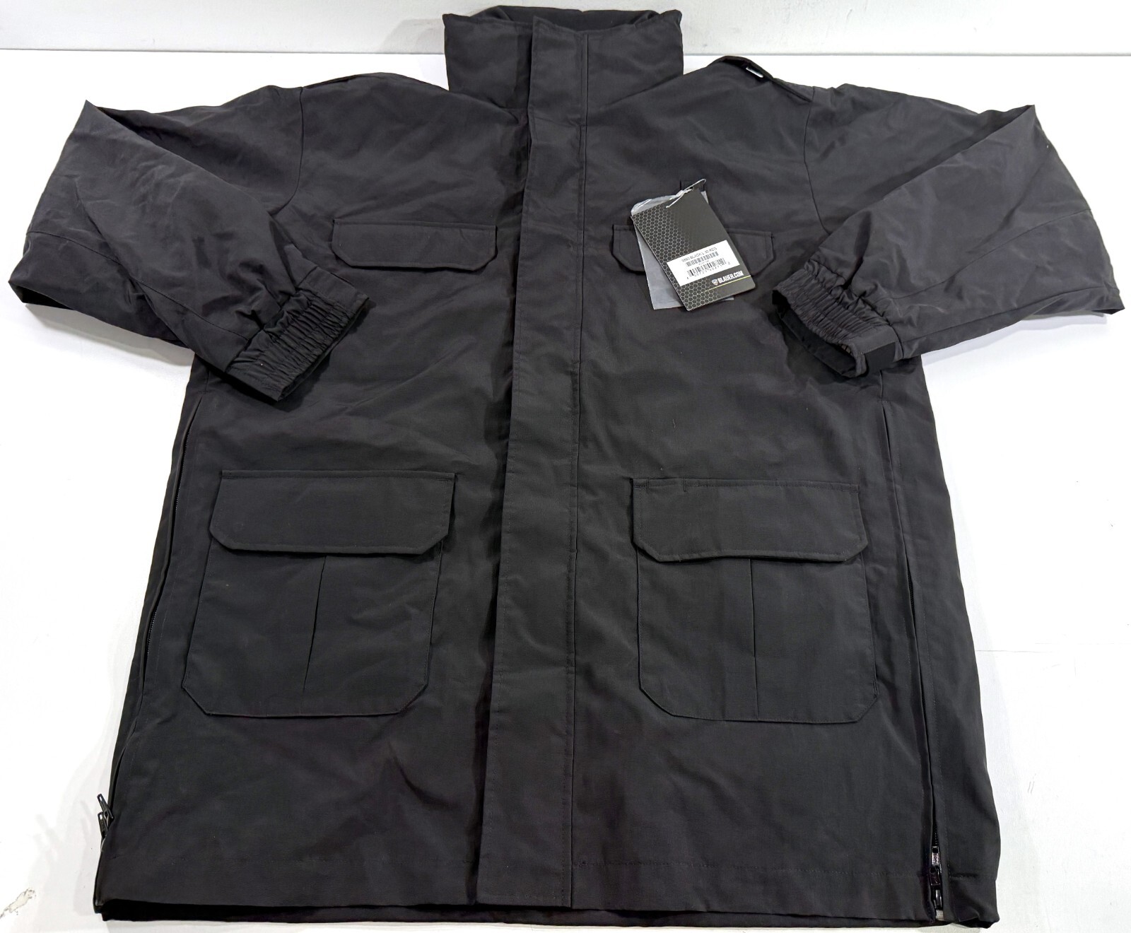 NEW LARGE REGULAR BLAUER 9860 B.DRY WATERPROOF PARKA SHELL BLACK LARGE REGULAR