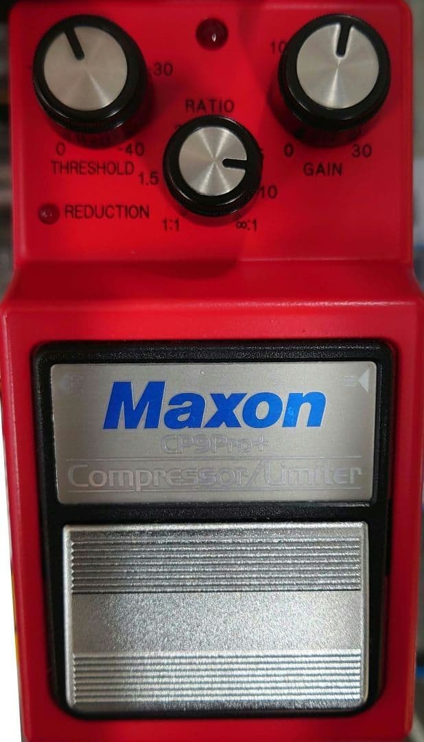 Maxon CP9PRO+ Compressor Guitar Effects Pedal Used Compact Studio Quality