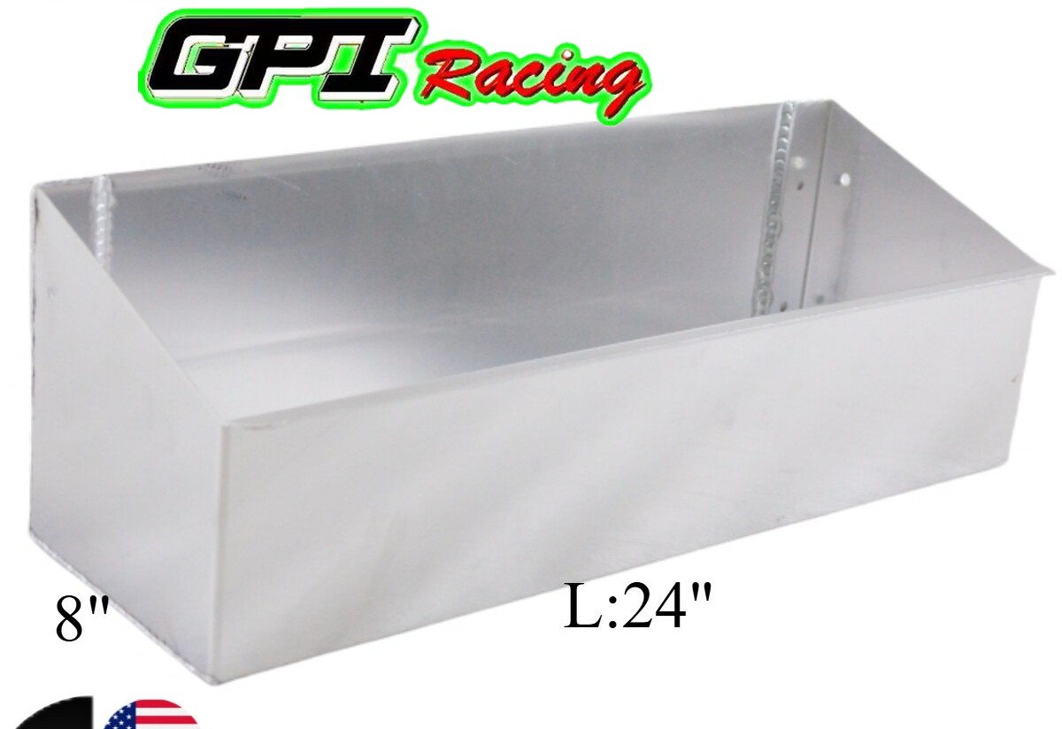 24" Aluminum Large Universal Storage Container for Enclosed Trailer/Garage
