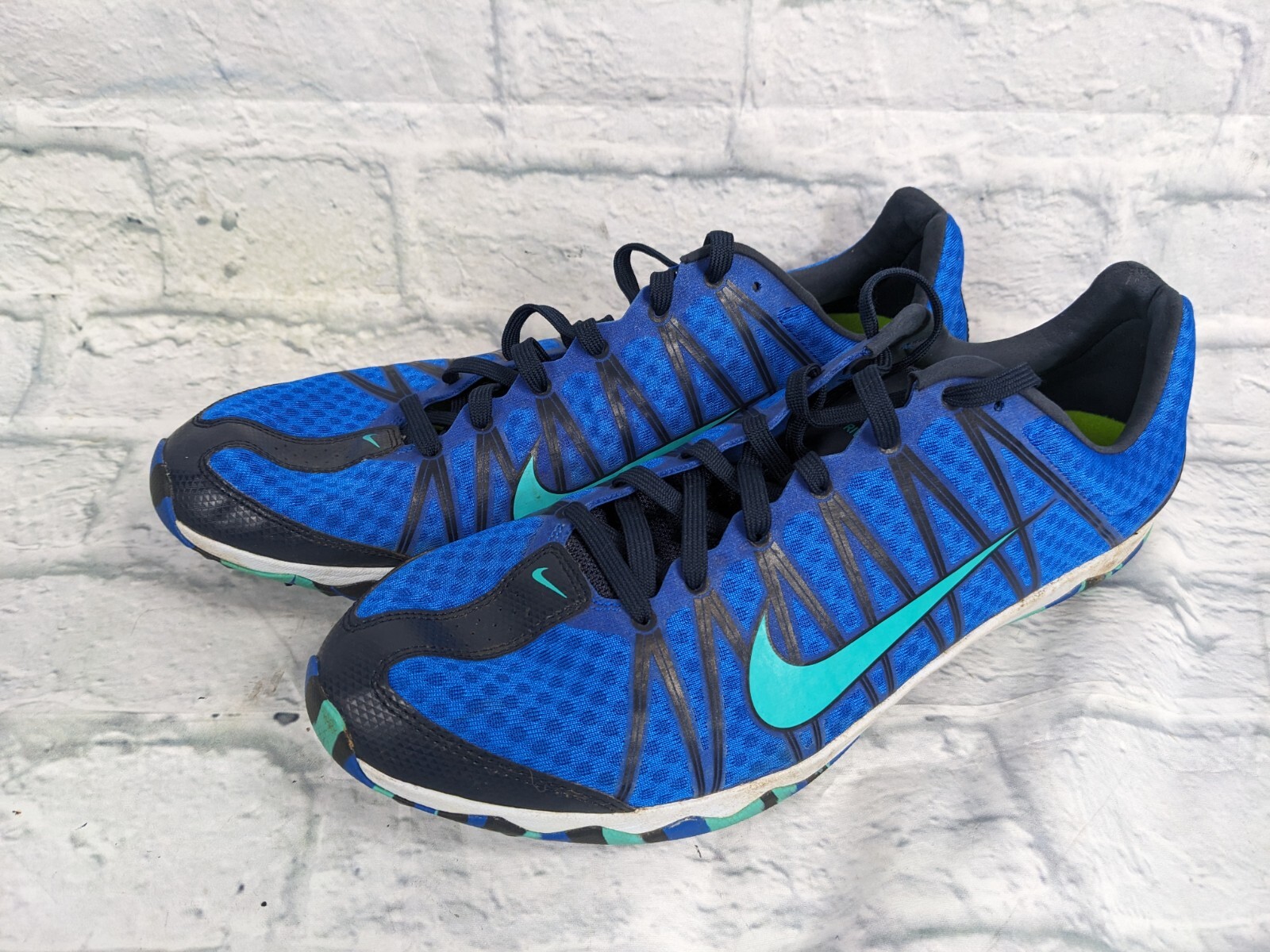 Nike Mens Zoom Rival XC 605506-434 Blue Running Cleats Shoes Sneakers Size 13