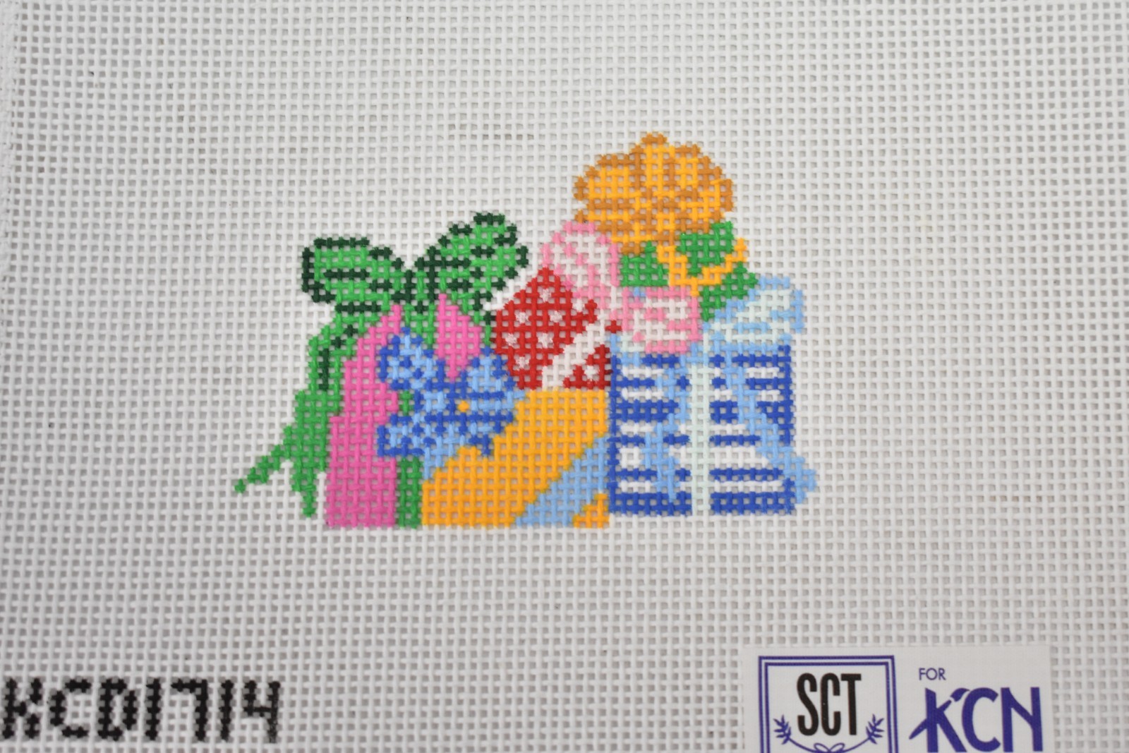 KCN Designers Canvas Mesh Print Stitching Sheet Present Part Canvas KCD1714