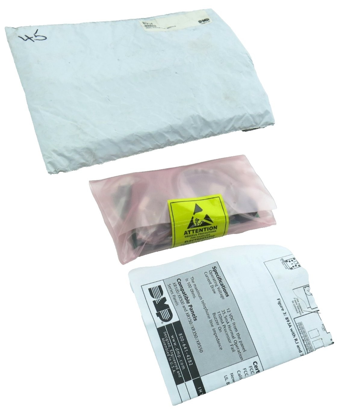 DMP 893A SECURITY FIRE ALARM SYSTEM DUAL PHONE LINE MODULE NEW