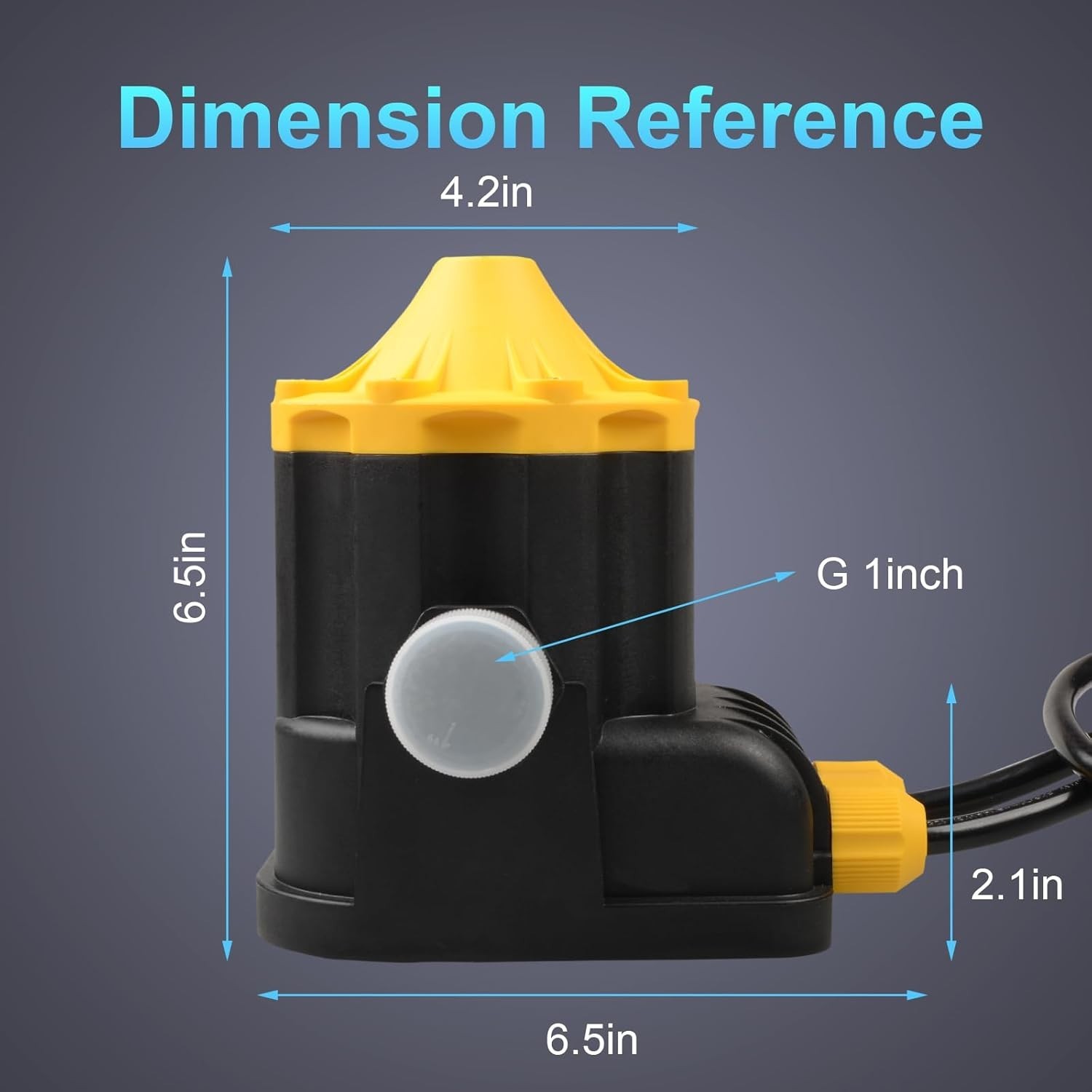 Advanced Digital Pump Controller: Waterproof, Adjustable Pressure, Dual Modes=