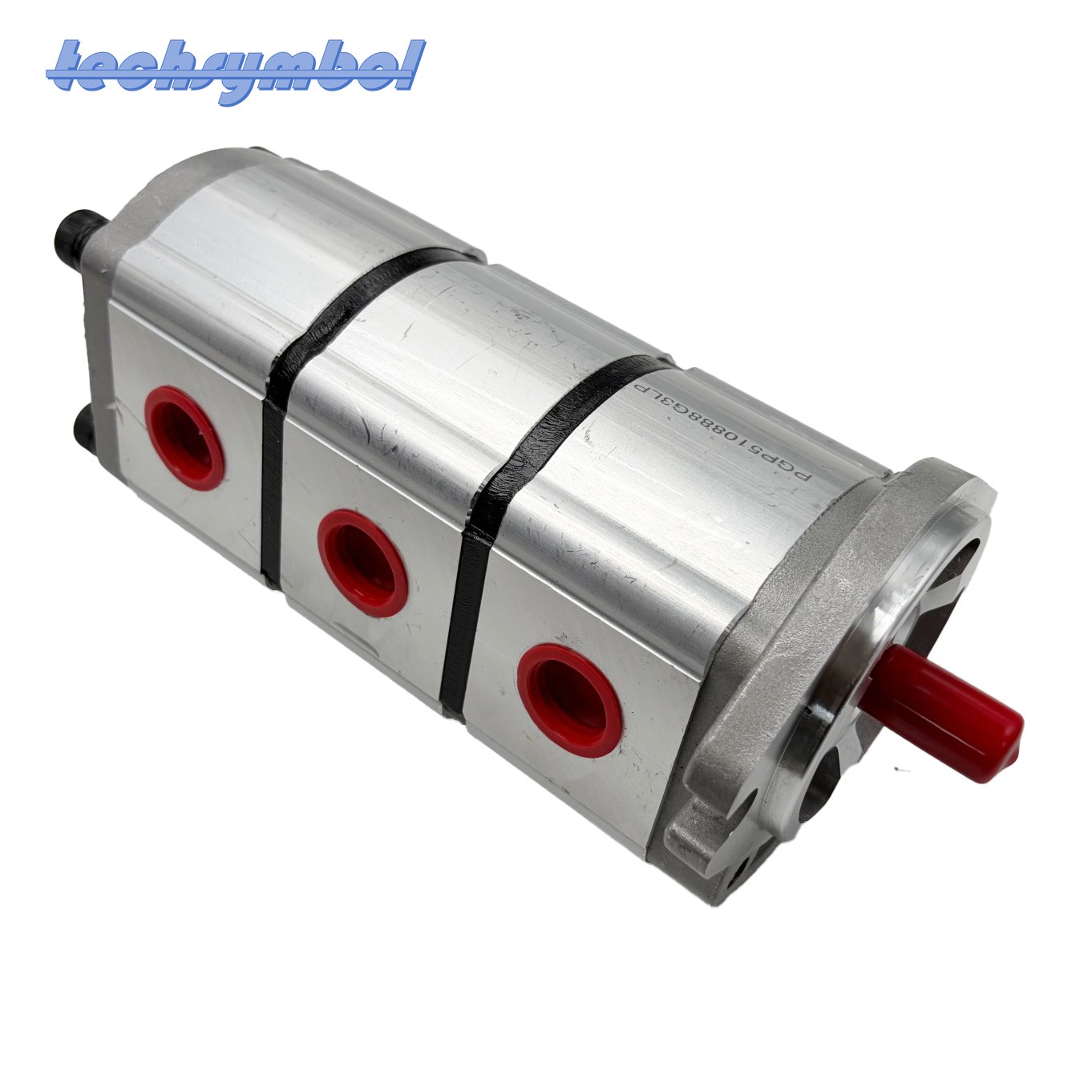 New 3-Section Hydraulic Pump PGP510888G3LP for AGT Skid Steer Loaders Gear Pump