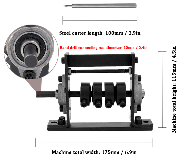 Manual Portable Wire Stripping Machine Scrap Cable Peeling Machine Stripper ds