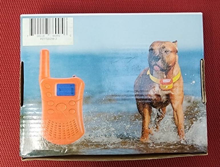 JUSTSTART JD298 INTELLIGENT DOG TRAINING DEVICE / 2 COLLARS / VIBRATION