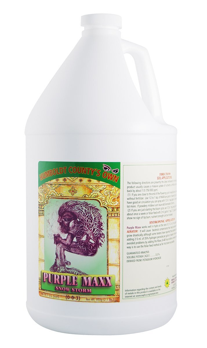 Emerald Triangle ETPM1GAL Purple Maxx Fertilizer, 1 Gallon, Black