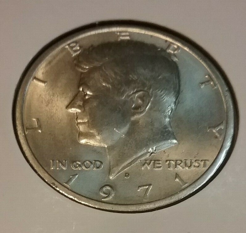 1971 Kennedy D Half Dollar - BU - Uncirculated