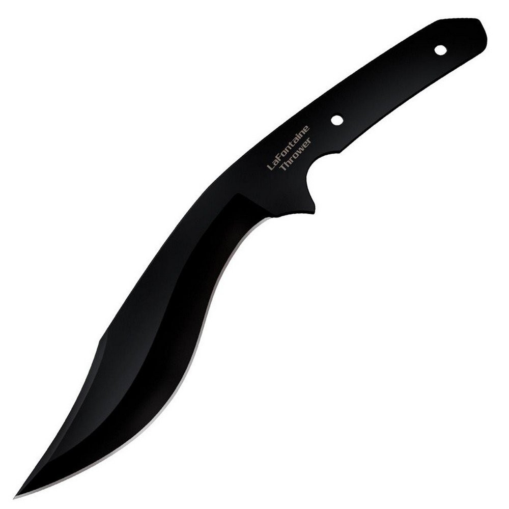 Cold Steel La Fontaine Black Throwing Fixed Knife Blade - 80TLFZ