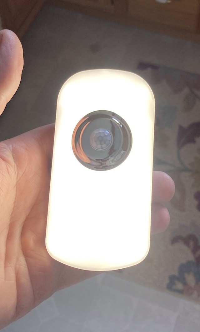 3-in-1 Motion Sensor Night Light Plug in Rechargeable Flashlight Emergency Light
